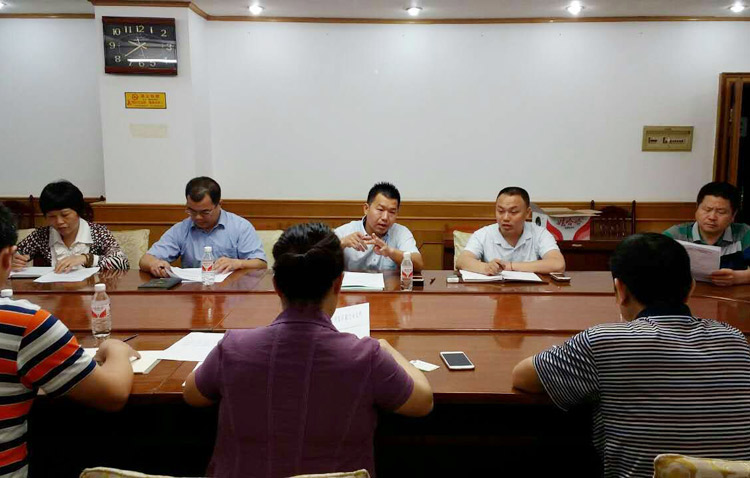 泰宁生态产业园推进扶贫协调会在西乡塘区政府顺利召开 广西泰宁集团董事长符安卫汇报五一活动细节