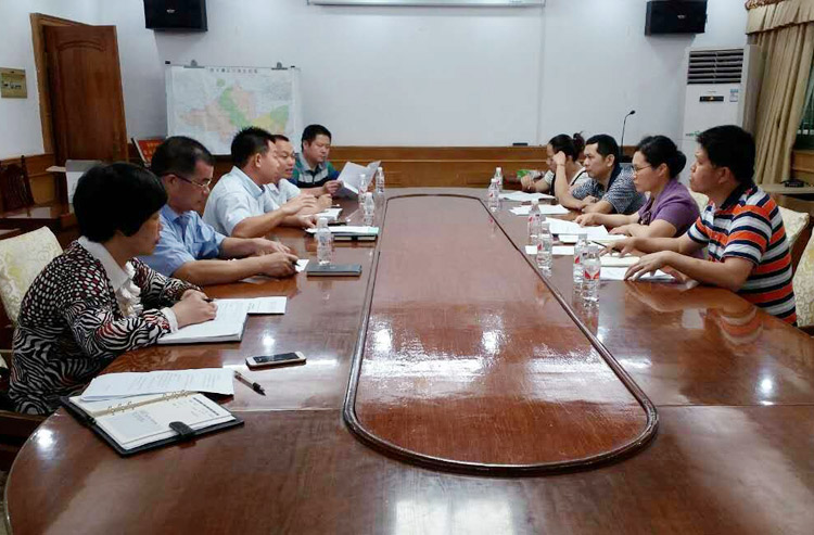 泰宁生态产业园推进扶贫协调会在西乡塘区政府顺利召开双方就五一活动遇到的问题进行交流